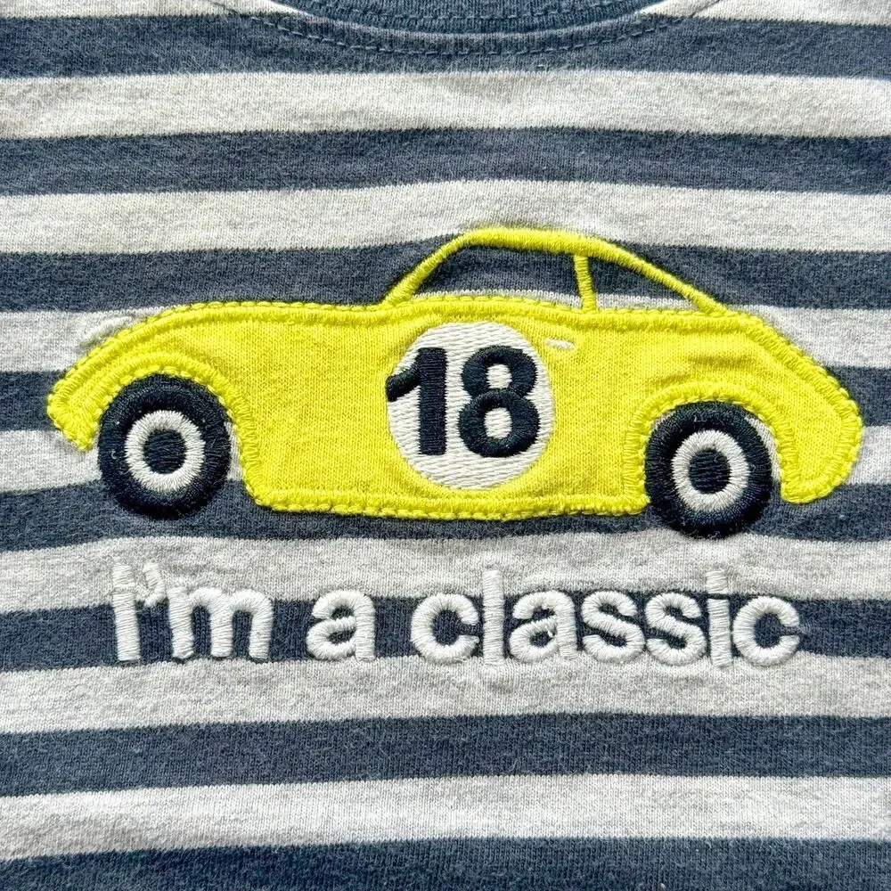4/$10 - Carter's “I’m a Classic” Cotton Baby Boys Long Sleeve Shirt | 3 Months